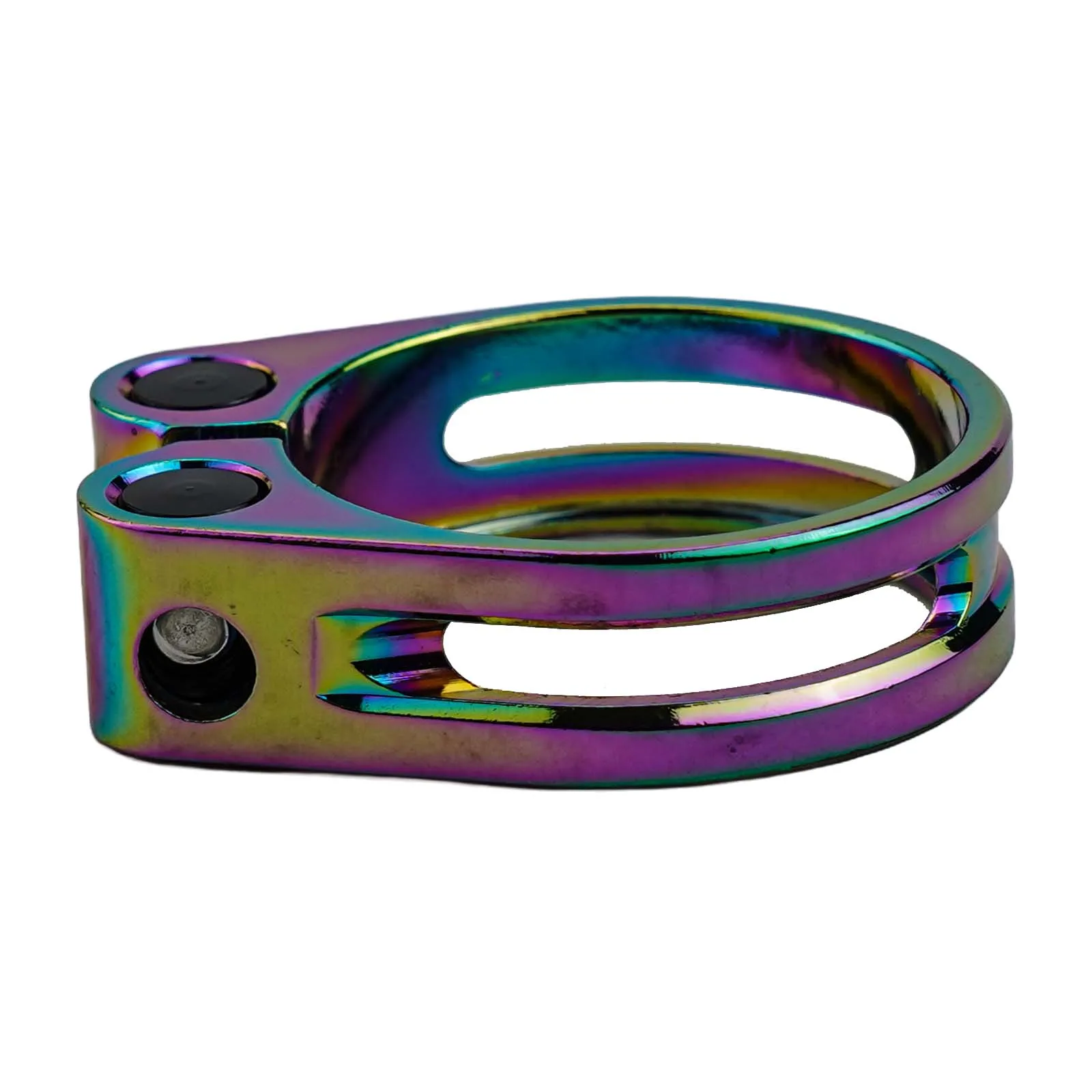 Adjustable Seatpost Clamp Hollow Design High Light Aluminum Alloy Suitable For Different Seat Tube Diameters 31 8mm 34 9mm
