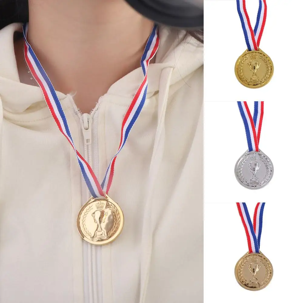 Winner Reward Gold Silver Bronze Medals Dancing Swimming Children's Award Medals Running Sports Game Competition Prizes