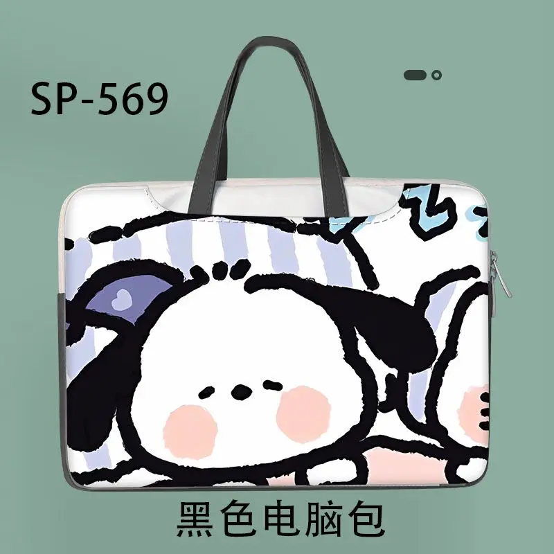 

Sanrio Kuromi Pachacco Laptop Bag Cute Large Capacity Tablet Organizer Cartoon Handbag Laptop Case 15in 13in 14in 16in 17in Gift
