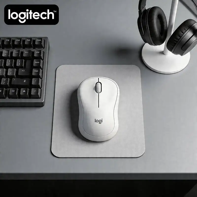 

Logitech M221 Silent Wireless Mouse - 2.4GHz Interference-Free, Compact Frame, 18-Month Battery, Great for Office Home Travel