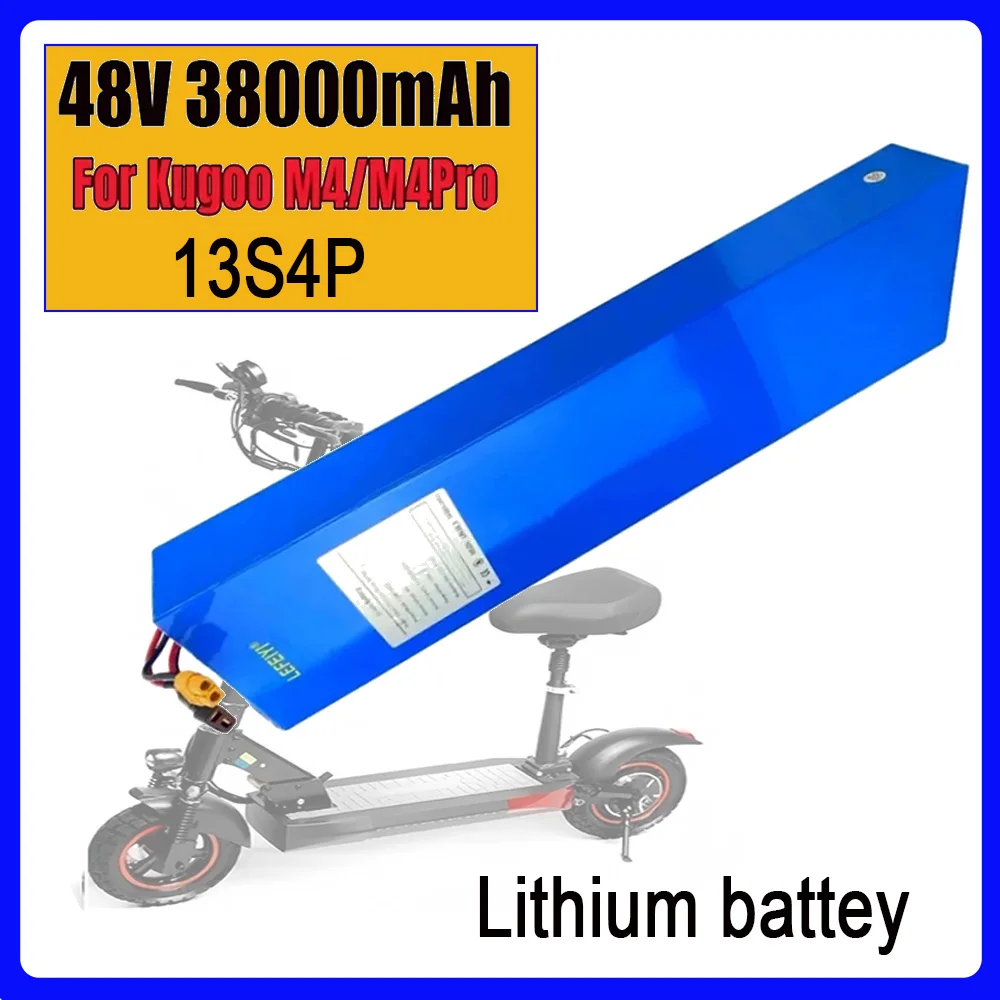 

48V 13S4P 38AhElectric scooter battery equipped with BMS protection system,suitable for Kugoo M4/M4Pro/MaxSpeed series batteries