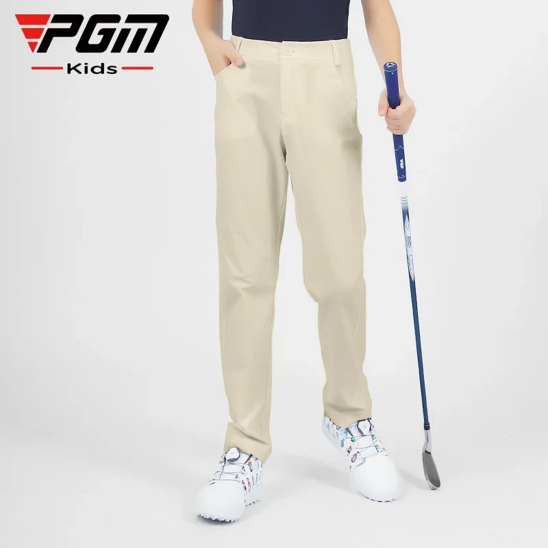 hot PGM Boys Golf Pants Summer Youth Elastic Band Adjustable Waist Sweatpants Golf Wear for Kids Golf Pants