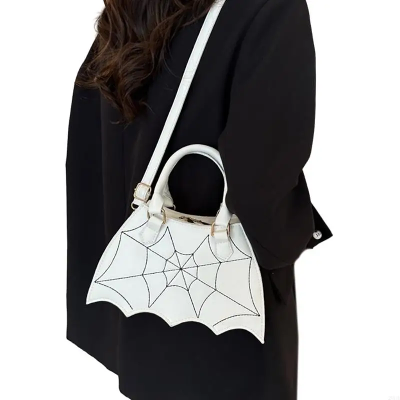 

PU Leathers Bag Unique Tote Bag Bat Handbag for Daily Use 20CA