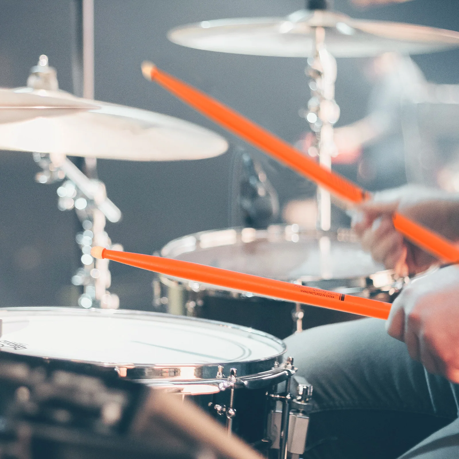 

4pcs Maple Wood Drumsticks Lightweight Non-Slip For Percussion Instruments Ideal Beginners Purple Drum Stick Accessories