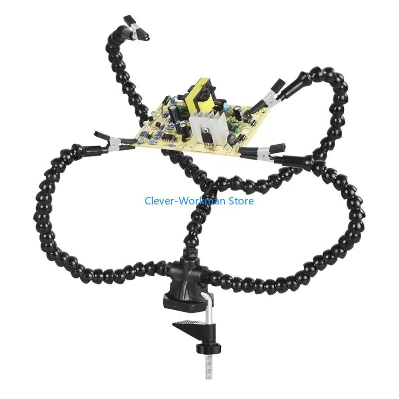 

24TD Essential Soldering Aid Tool Improve Efficiency with Flexible Gooseneck Arms