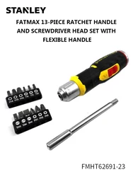 FatMax 13-piece ratchet handle and screwdriver head set with flexible handle FMHT62691-23