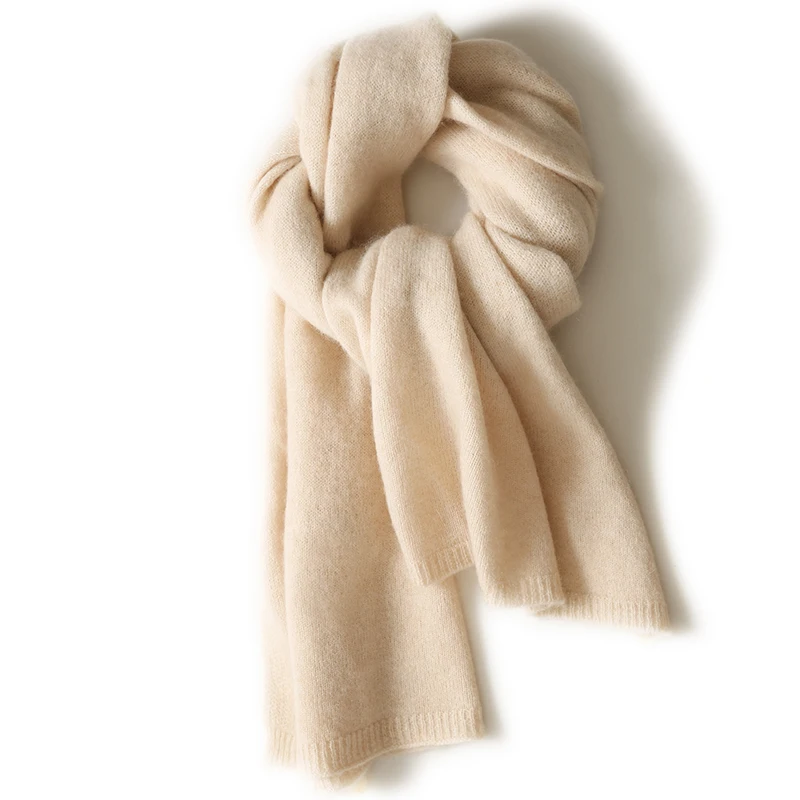 KOIJINSKY New Cashmere 170*45 Women in spring, autumn and winter, soft warm needle knitted scarf