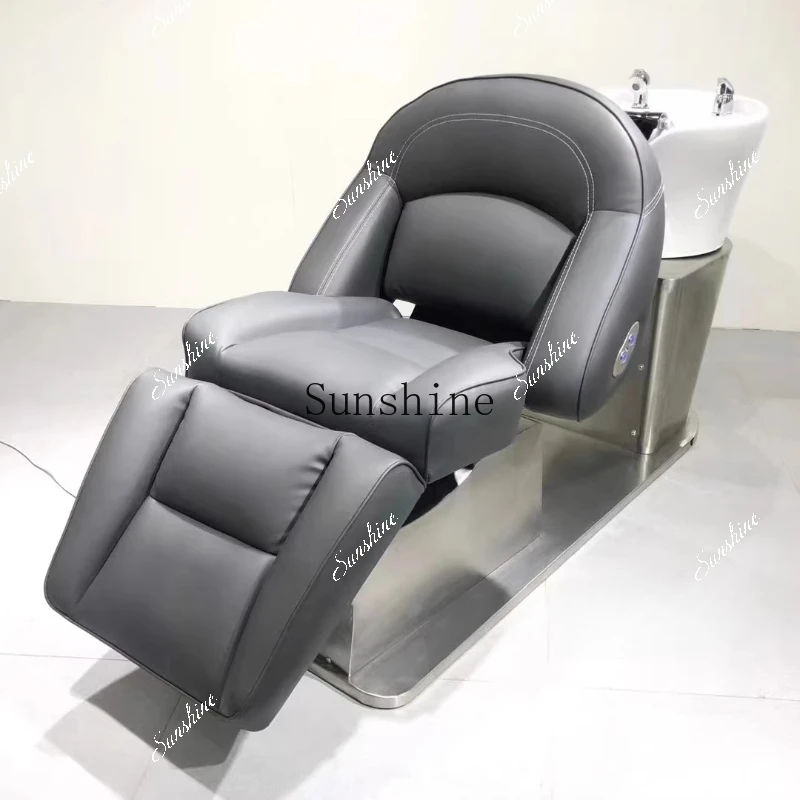 Hair salon special electric rotating lift barber shop multi-functional hair flush TF