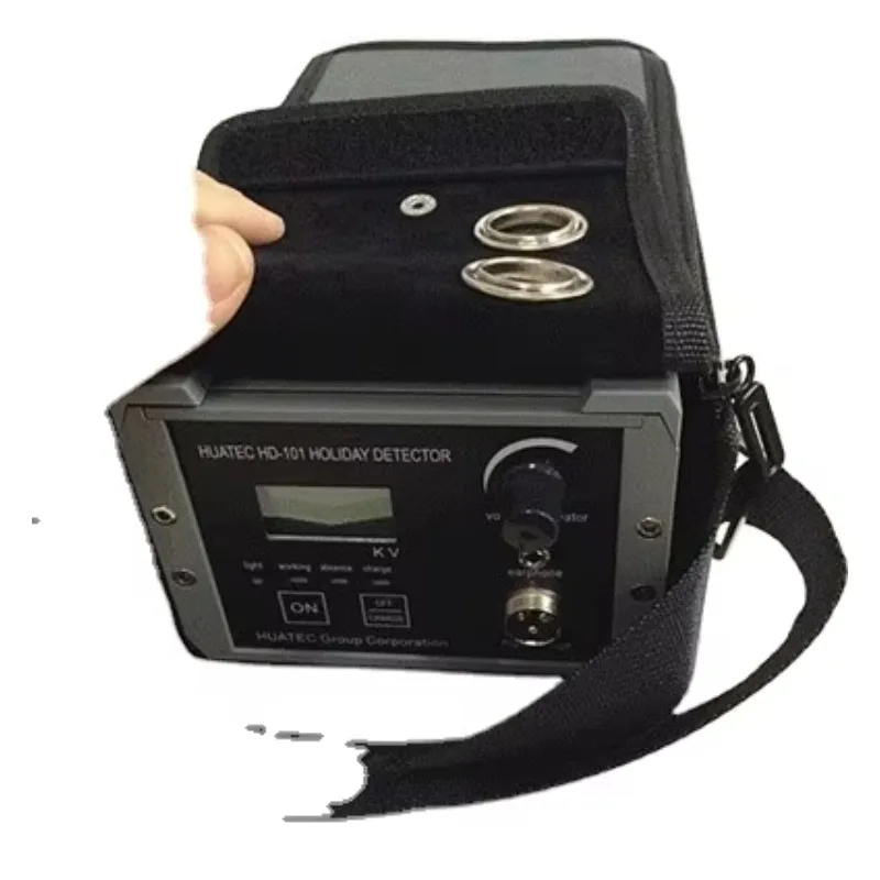 Digital Pipe Coating Leak Detector 0.6-30KV Porosity Holiday Detectors LCD Display HD-101
