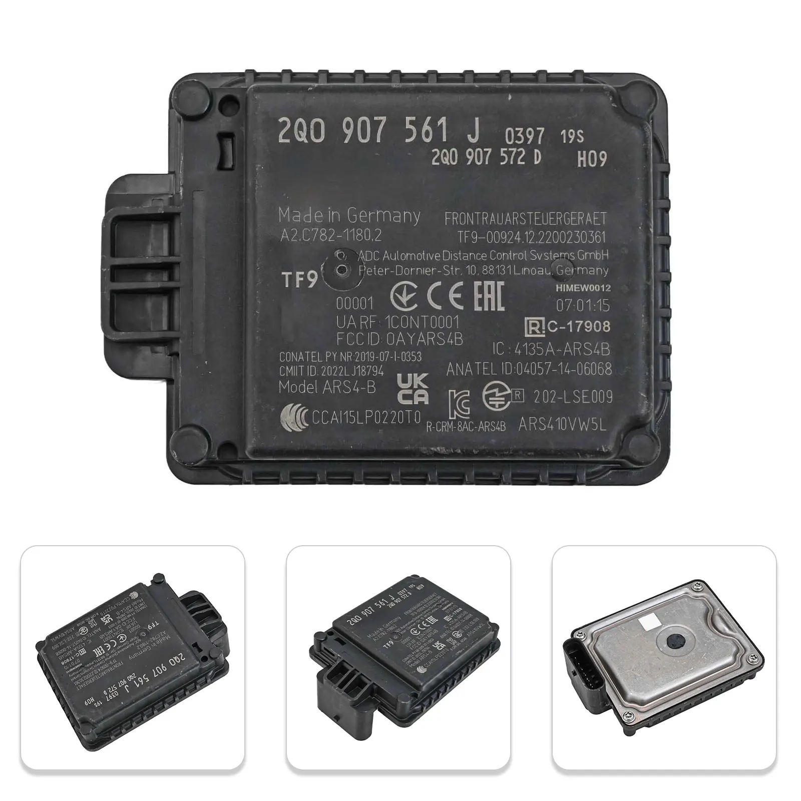 ACC Probe ACC Adaptive Cruise System Car Accessory Plastic metal 2Q0907561L 2Q0907561N 2Q0907561Q 2Q0907561H For Ibiza 2018