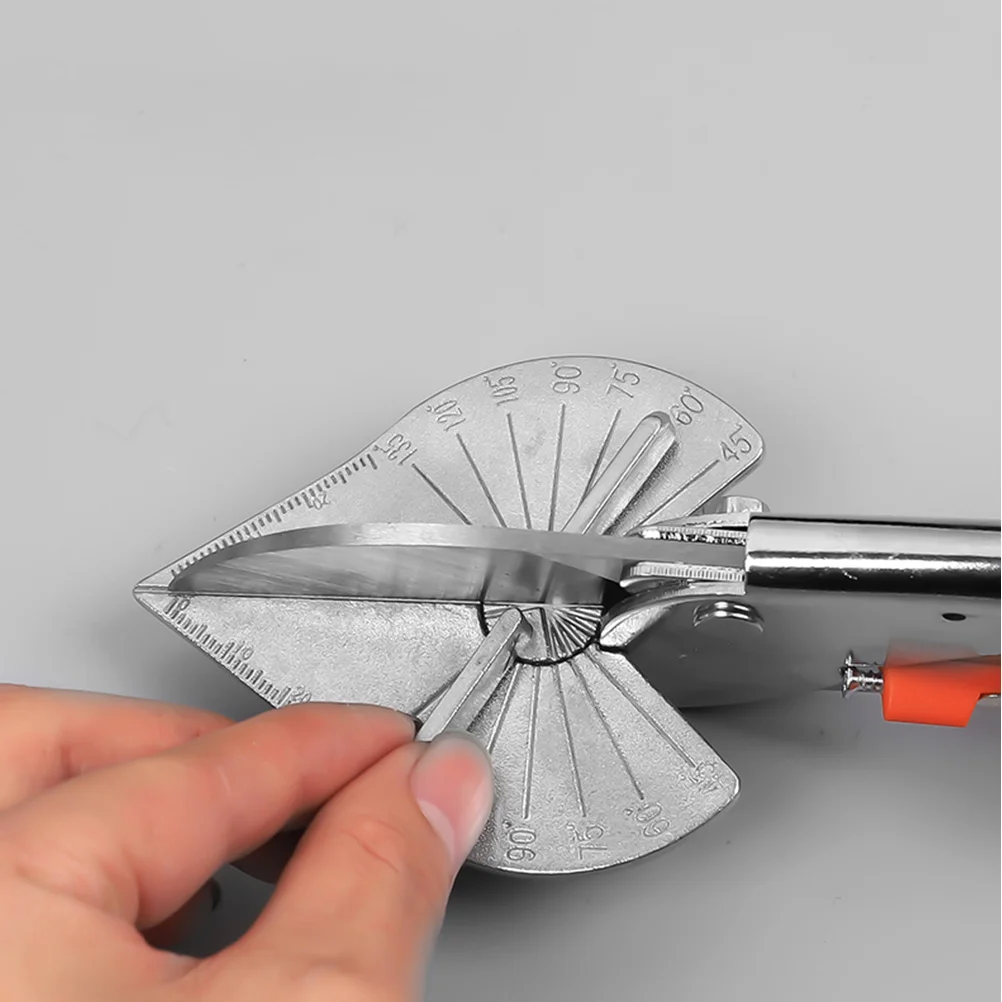 

Multi-Functional Trunking Shear Angle Cutter for Woodworking U-Shaped Miter Cutting Tool Adjustable Professional Carpenter Hand