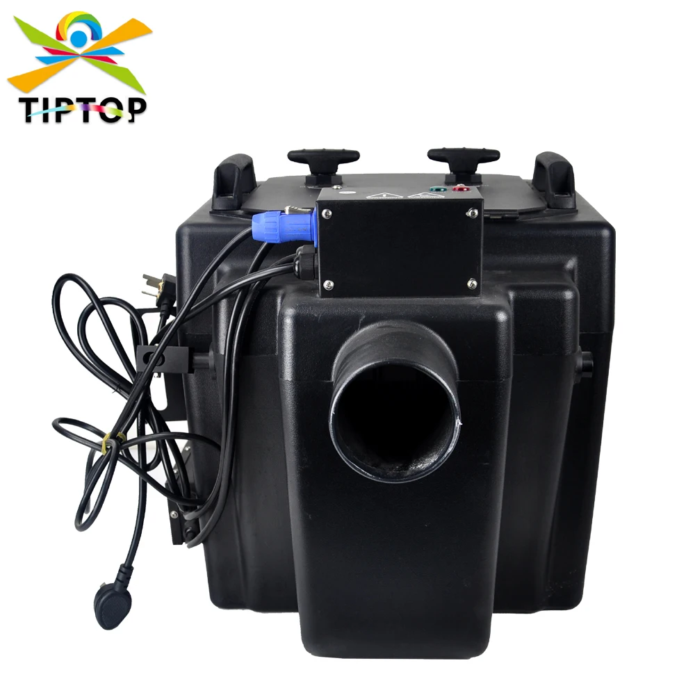 

TIPTOP 6000W Nightclub Low Ground Dry Ice CO2 Fog Jet Machine 110V/220V Flightcase Packing with Wheels High Power Wedding Party