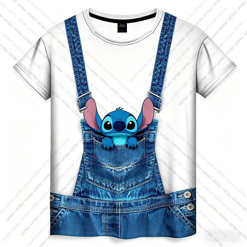 Halloween Funny Costume T-shirt With Mickey Pocket Design With Pattern Printing And 3D Printing For Unique And Fashionable Look
