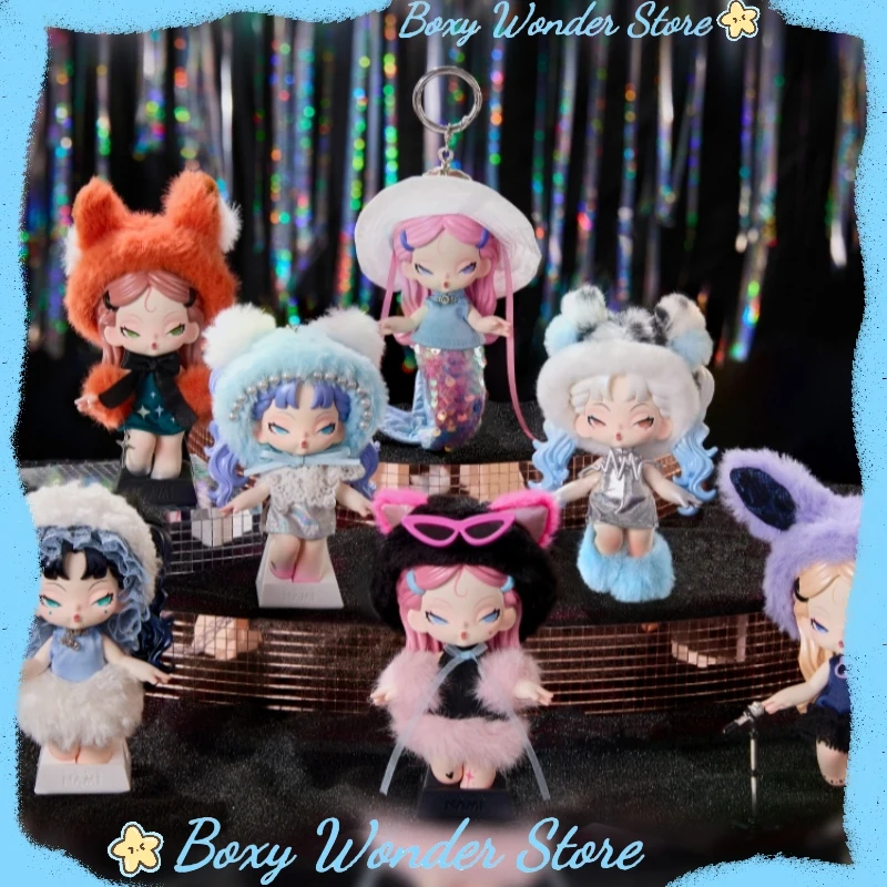 

Dodonami Midnight Disco Series Blind Box Fashionable Figurines Figurines Ornaments Bags Pendants And Decorations Gift For Girls