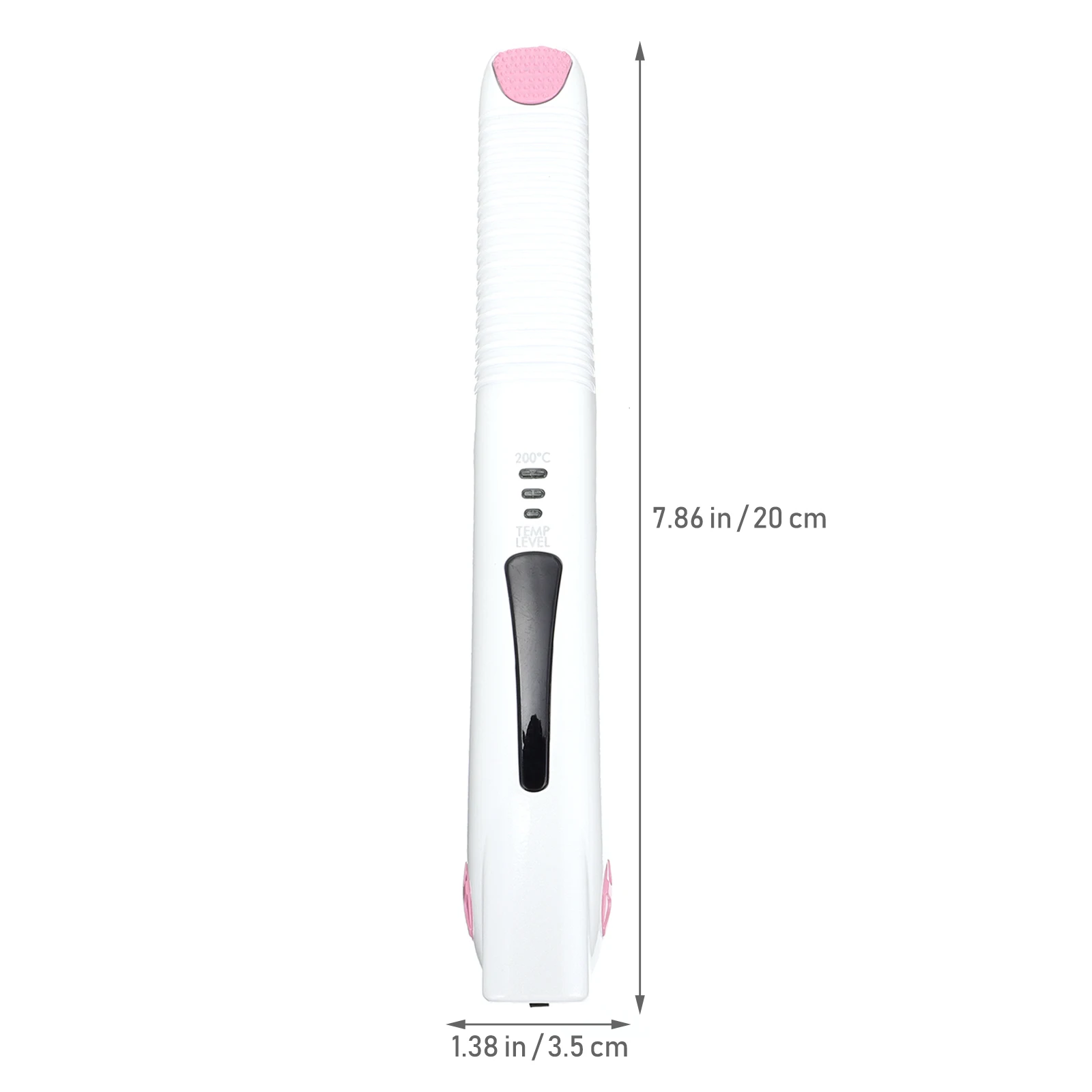 

USB Hair Straightener Curler Portable 3 Temperature Adjustments Easy Hold Travel Styling Iron Hair Straightener
