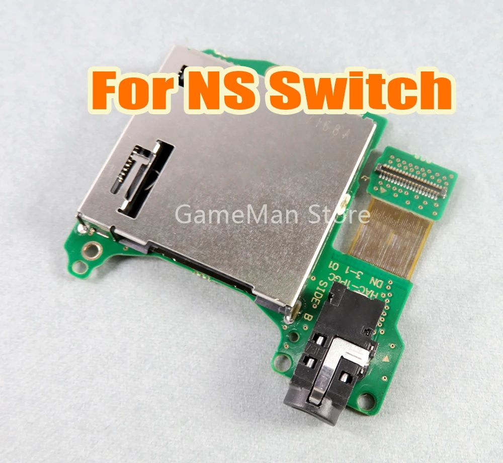 10pcs OEM New For Nintendo Switch V1.0 V2.0 Console Gamepad Universal Game Card Slot Socket Motherboard Earphone Headset Port