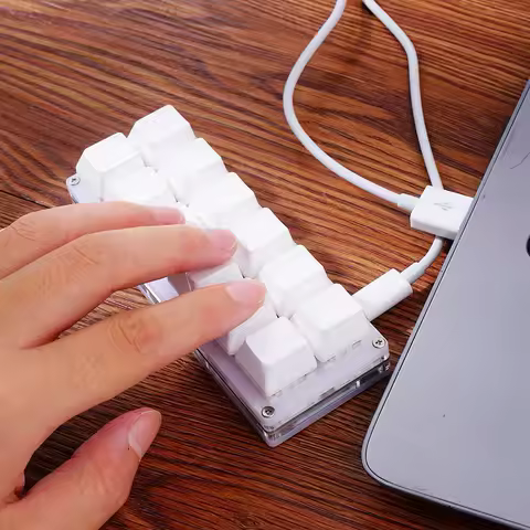 12 Key Mini Keyboard Programmable Macro DIY Custom Hot-swappable Sayo Device Shortcut Keys Keypad For Gaming
