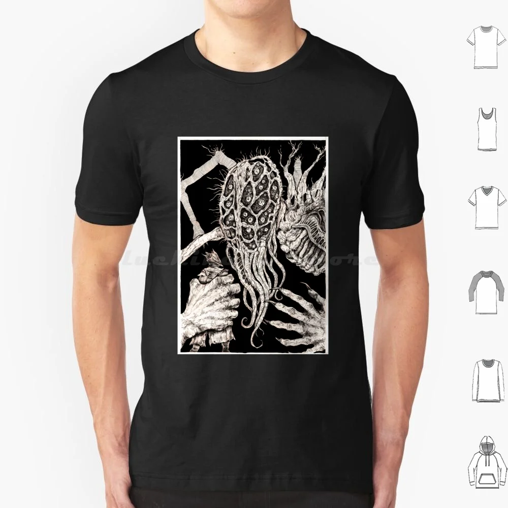 Oh Amygdala T Shirt Big Size 100% Cotton Amygdala Bloodborne Fromsoftware Hunter Aliiens Horror Monsters Creatures Soulsborne