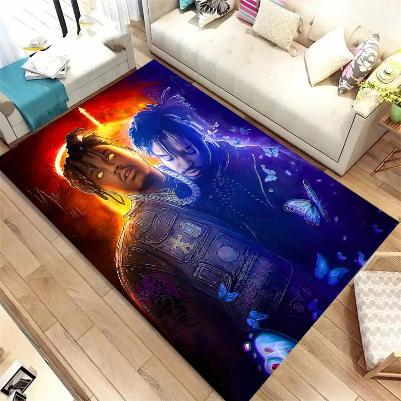 Rapper Juice Wrld 999 carpet rugs for bedroom Kids Play Floor Mat Living room home decor; bathroom mat; kitchen carpets rug gift