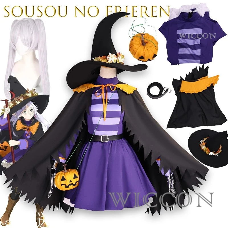 

Adults Women Cosplay BFrieren Beyond Journey End Cosplay Costume Halloween Fern Full Set for Anime Role Playing Christmas part