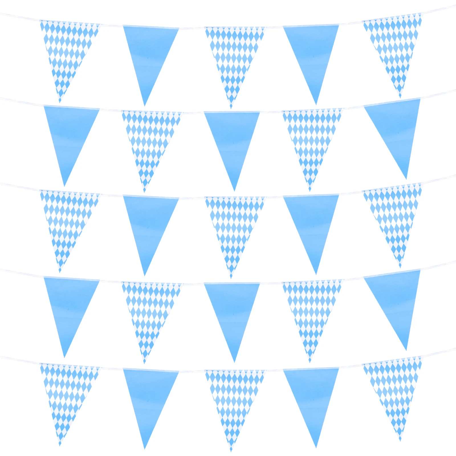 

Blue White Flags Beer Festival Banner Party Background Wall Ornament Decorative Banners Supplies Wall Ornament