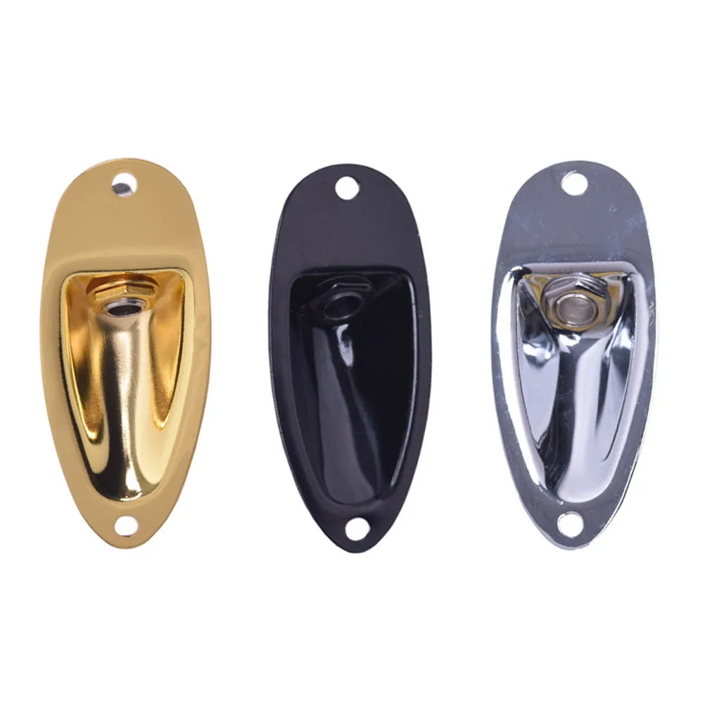 

3Sets Professional Zinc Alloy Jacks for Guitar Long Lasting Accessory Gift for Musicians Electric Guitar Sockets