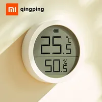 Xiaomi Automatic Smart Sensor Qingping Digital Thermometer & Hygrometer Monitor Lite LCD Screen Data Mi Home App