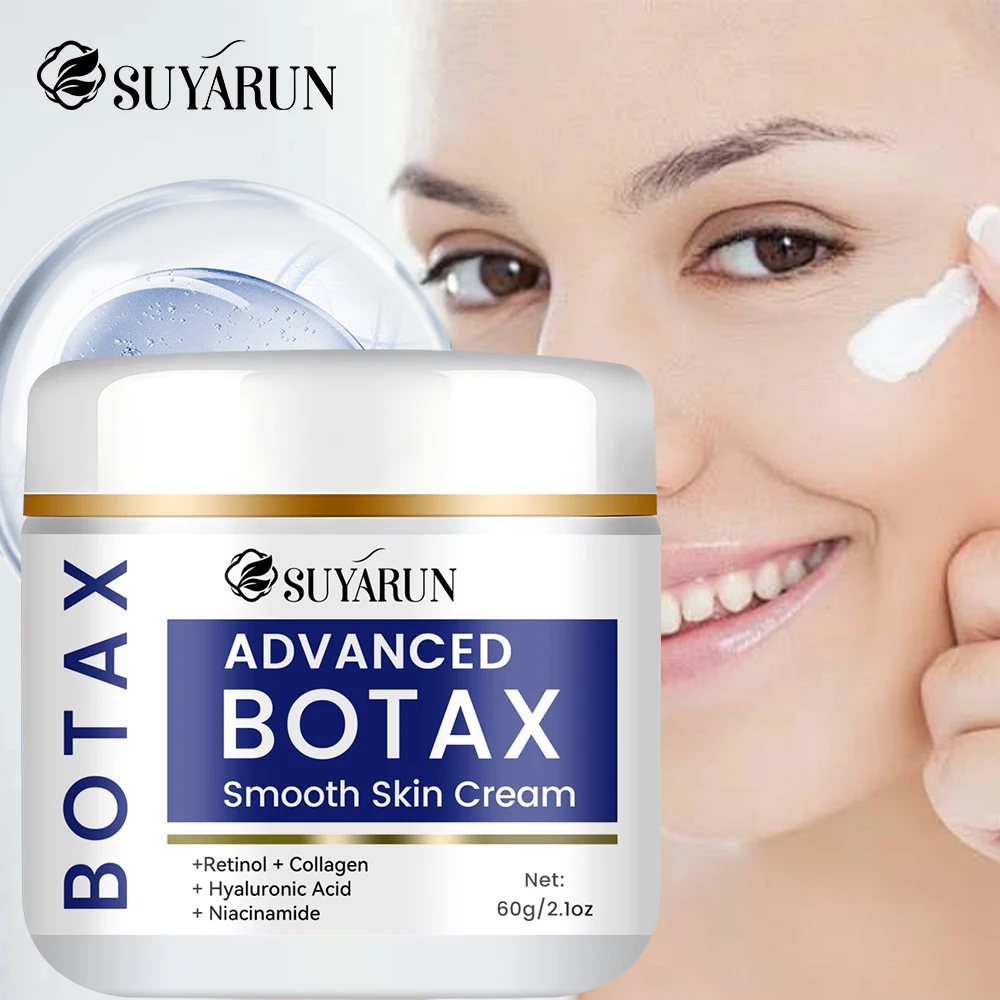 كريم ترطيب حمض الهيالورونيك SUYARUN - ترطيب مضاد للشيخوخة لجميع أنواع البشرة، يمتص سريعًا وغير دهني.