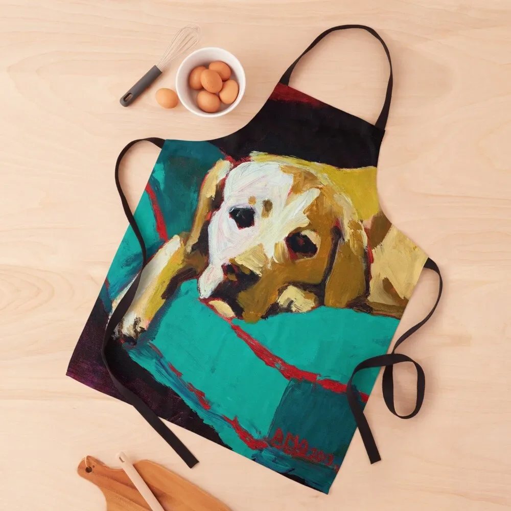 

Sleepy Yellow Lab Apron Kitchen Items For Home Sexy Things For The Kitchen Kitchen Tools Apron