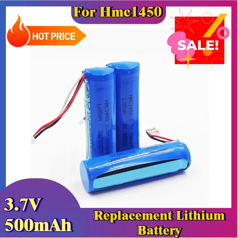

3.7V 500mAh 70mai for Hmc1450 Dash Cam Pro Car Video Recorder Replacement Lithium Battery