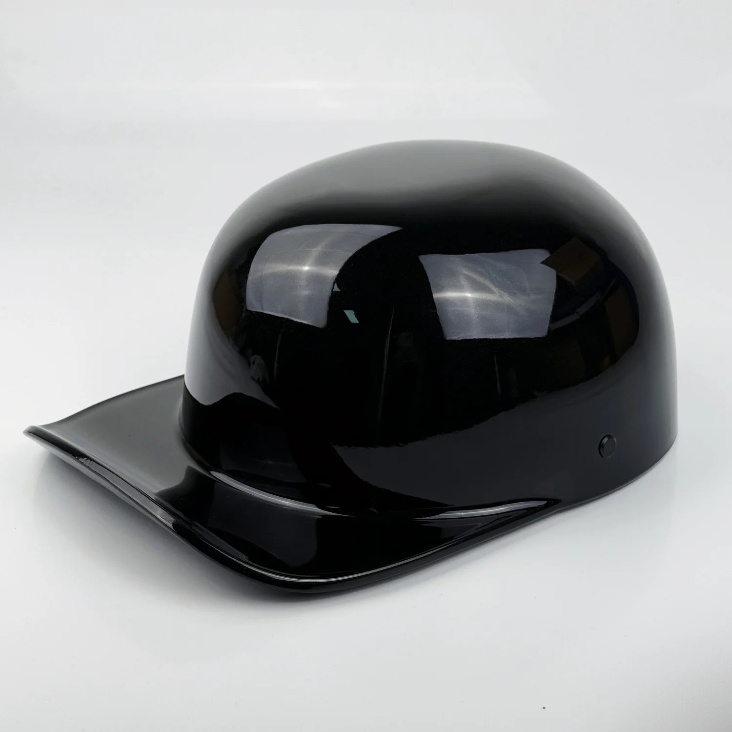 الرجعية نصف خوذة دراجة نارية خوذة خمر قبعة بيسبول دراجة نارية سباق سكوتر نصف الوجه الخوذ السائق موتو #3