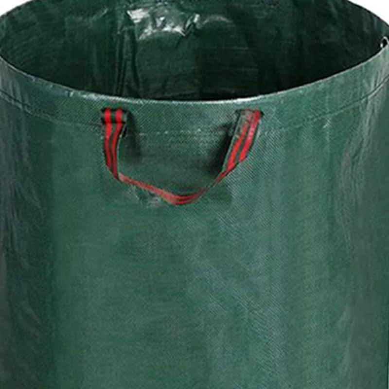 ถุงใส่ขยะในสวน4แพ็คถุงใส่ขยะ272ล. มีที่จับ4อันถุงใส่ใบไม้นำกลับมาใช้ใหม่ได้