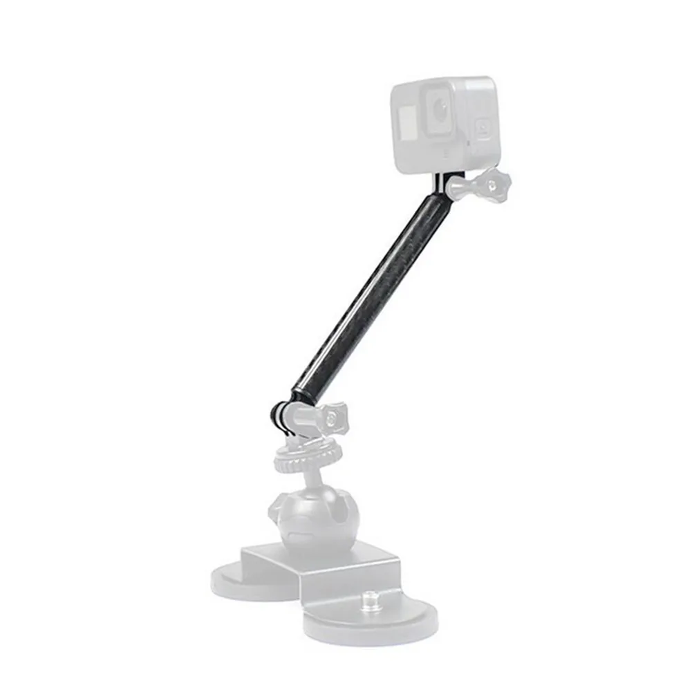 Imagem -03 - para Insta360 One x r Alumínio Extensão Braço Pole Mount Base para Gopro 10 Max Series Acessórios Capacete Extensão Braço