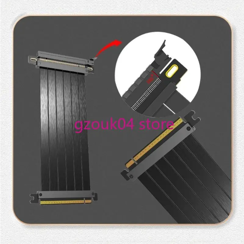 68TD PCIE3.0 Расширение карты Кабель PCIE3.0 x16 Extender Extender гибкий
