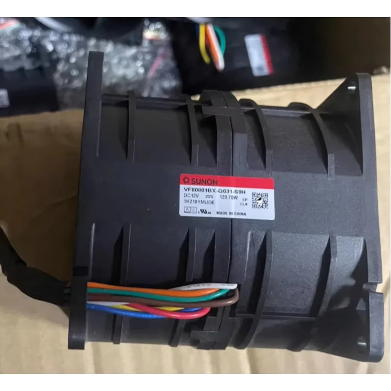 

SUNON VF80801BX-Q031-S9H DC 12V 129.70W 80x80mm Server Cooling Fan