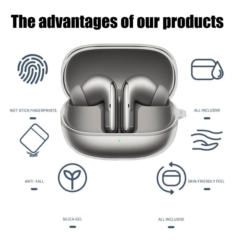 E8BA Flexível Caso Caixa à prova choque macia flexível Cascado manga resistente a BODS 5