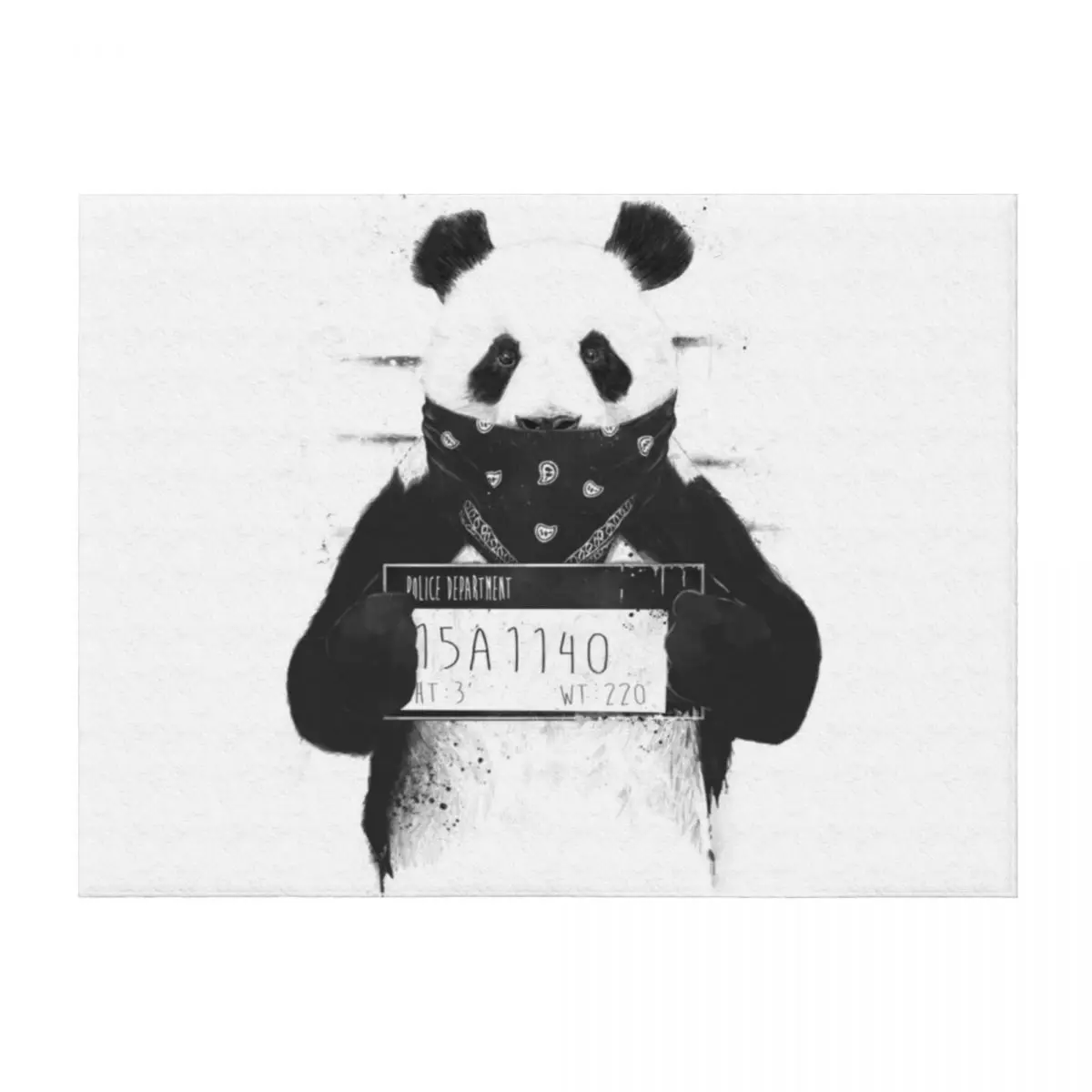 

Bad panda Throw Blanket Blankets Sofas Of Decoration Loose Single warm winter Blankets