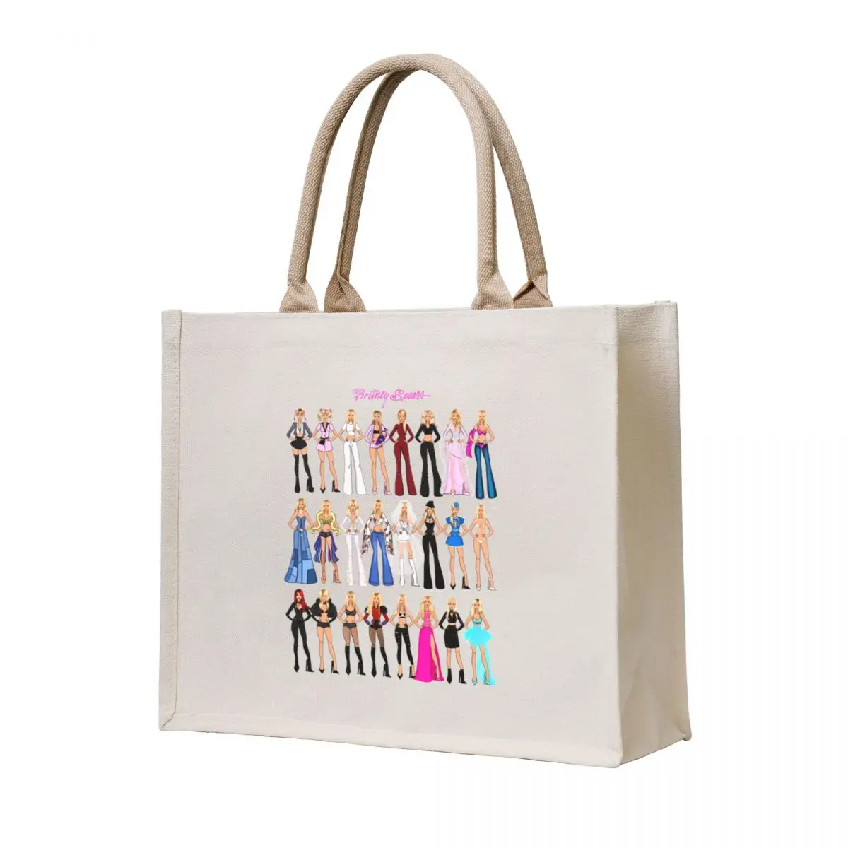 

Britney Tote Bag foldable reusable bag eco pack university shopper bag