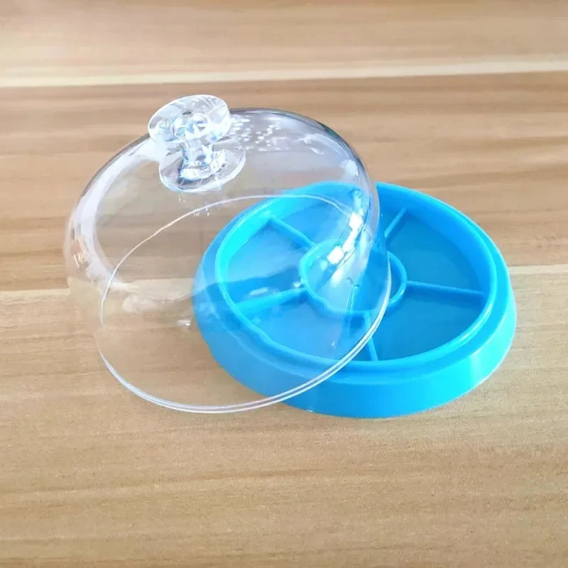 6 Slots Watch Dust Sheet Cover with Tray Watch Movement Repair Tool Jewelry tools Spare Protector Watchmaker Repair Tool