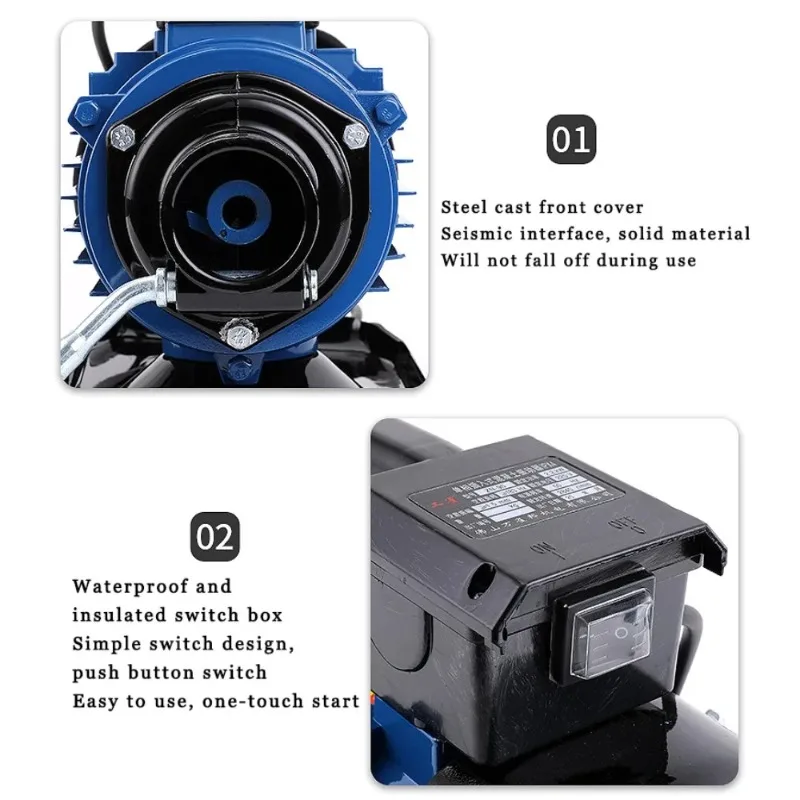 380 V EasyControl einzelner dreiphasiger elektrischer Betonrüttler, Lagerkernkomponenten für die Baubindustrie, Zementvibrator