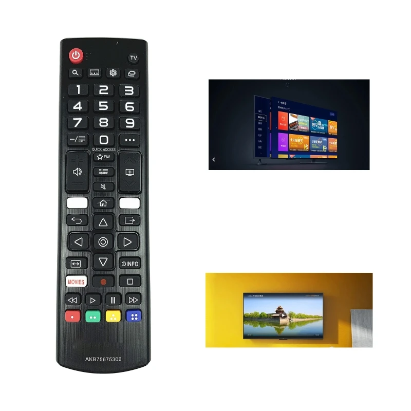 Television Remote Control with Smooth for Touch AKB75675306 for Smart