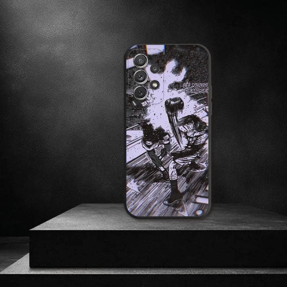 Hajime no I-Ippo Makunouchi Phone Case For Samsung S 25,24,23,22,30,21,10,9,Ultra,Plus,Lite,FE,4,5G Black Soft Case
