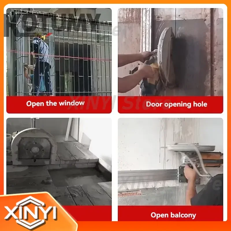 Multi-Function Wall Cutting Machine for 620mm 520mm 420mm Concrete Slotting Wall Chaser Brick Door and Window Cutter