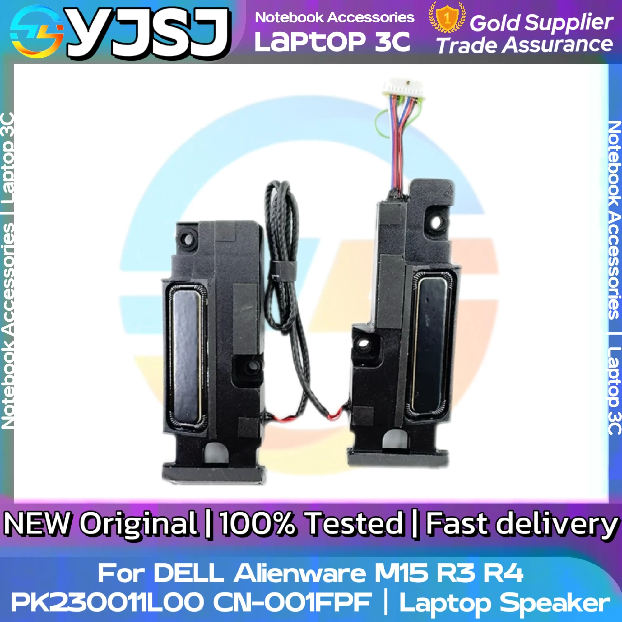 New GENUINE Original Laptop Speaker For DELL Alienware M15 R3 R4 M15 r3 M15 r4 built-in speaker horn audio PK230011L00 CN-001FPF