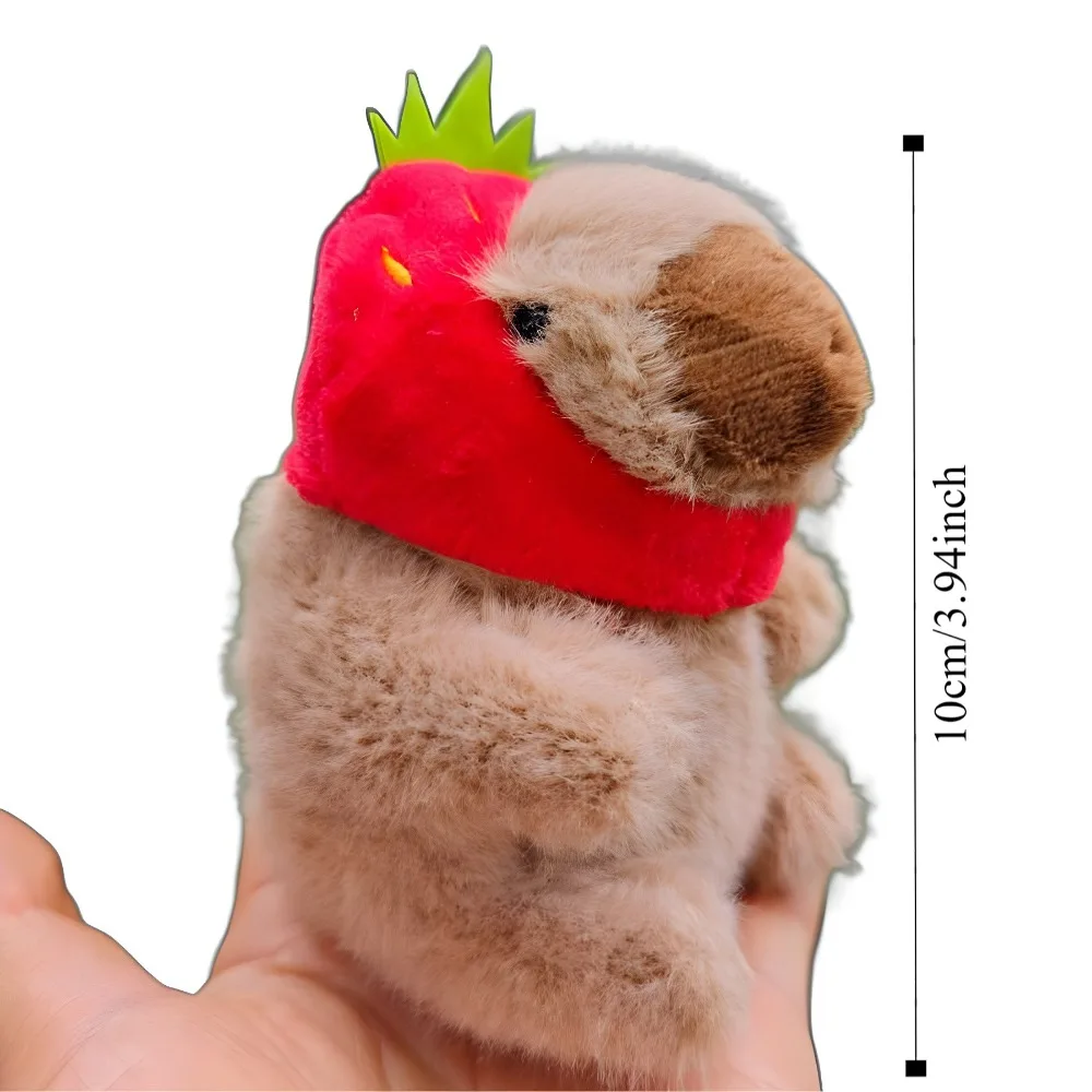 Fashion Doll Toy Plush Capybara Keychain Keyring Creative Capybara Plush Pendant Funny Cute Capybara Plush Doll Backpack Decor