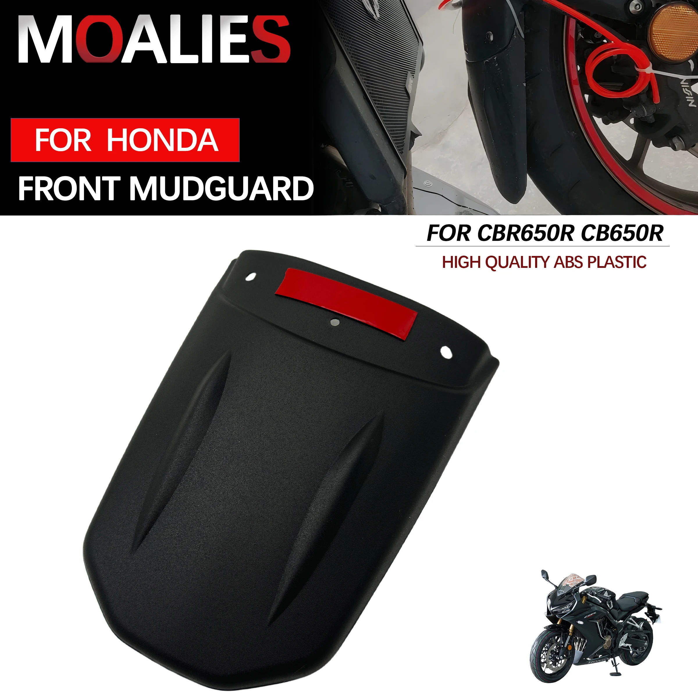 

For Honda CB650R CBR650R CB 650R CBR 650R 2019-2023 2020 2022 Motorcycle Front Mudguard Fender Rear Extender Extension
