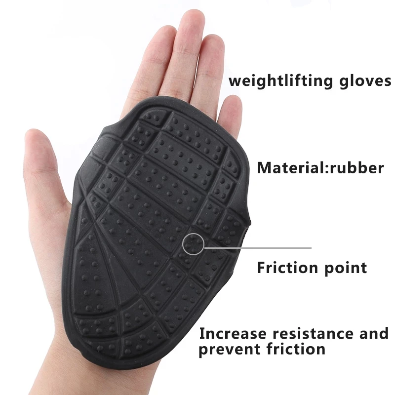 Lifting Grips Gym Workout Gloves Non-Slip Hand Grips Protector Weightlifting Leather Palm Guard Fitness Gloves for Men Women