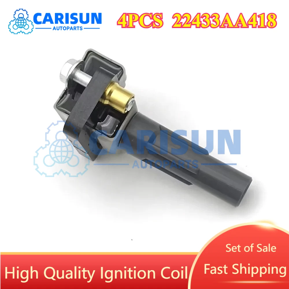 

4 шт. катушки зажигания для Subaru Forester Impreza Legacy IV V Outback WRX STi Saab 22433AA418 22433AA480 22443AA540 22433AA640