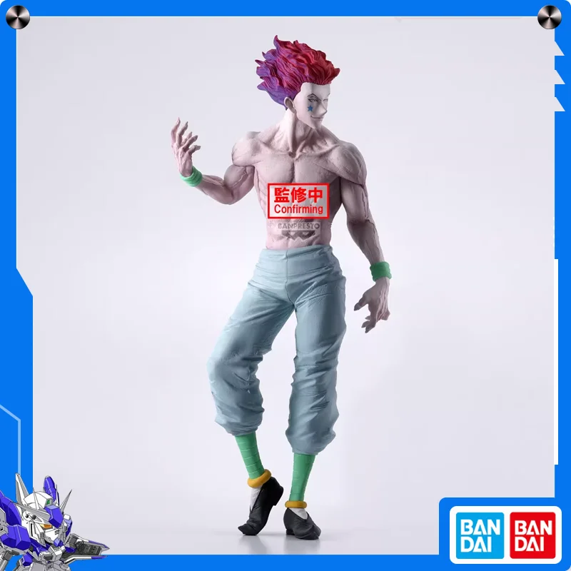 Bandai Banpresto Grandista Hunter X Hunter Hisoka tatuaje gradiente pelo Muscular Gros Anime figura coleccionable