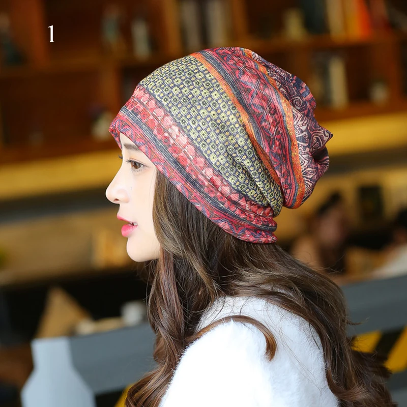 Women Beanies Caps Spring Women Beanie Hat For Women Caps 3 Way To Wear Bonnet   Chapeu Feminino Cap